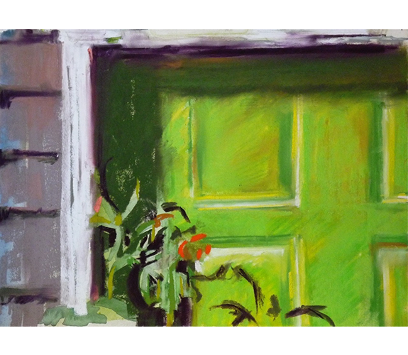 "Green Door, Caribou Island" - Marianne Partlow